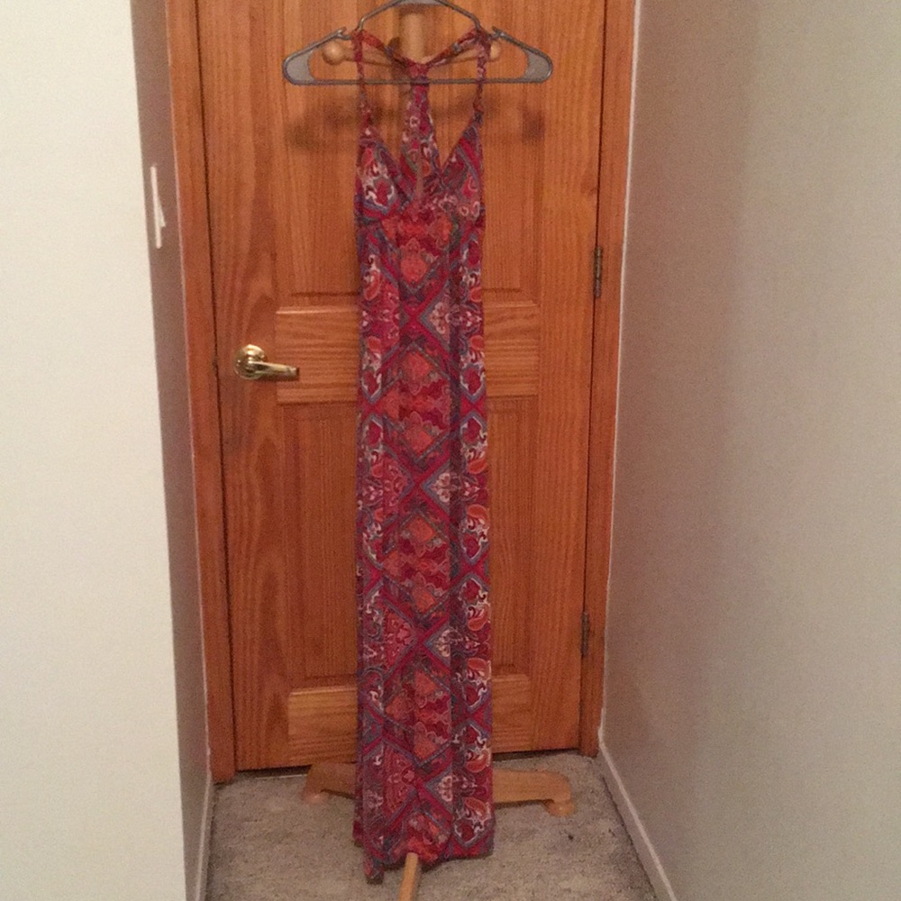 Floral Paisley Maxi Dress